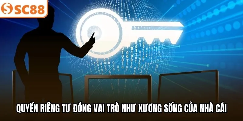 Quyền riêng tư đóng vai trò như xương sống của nhà cái